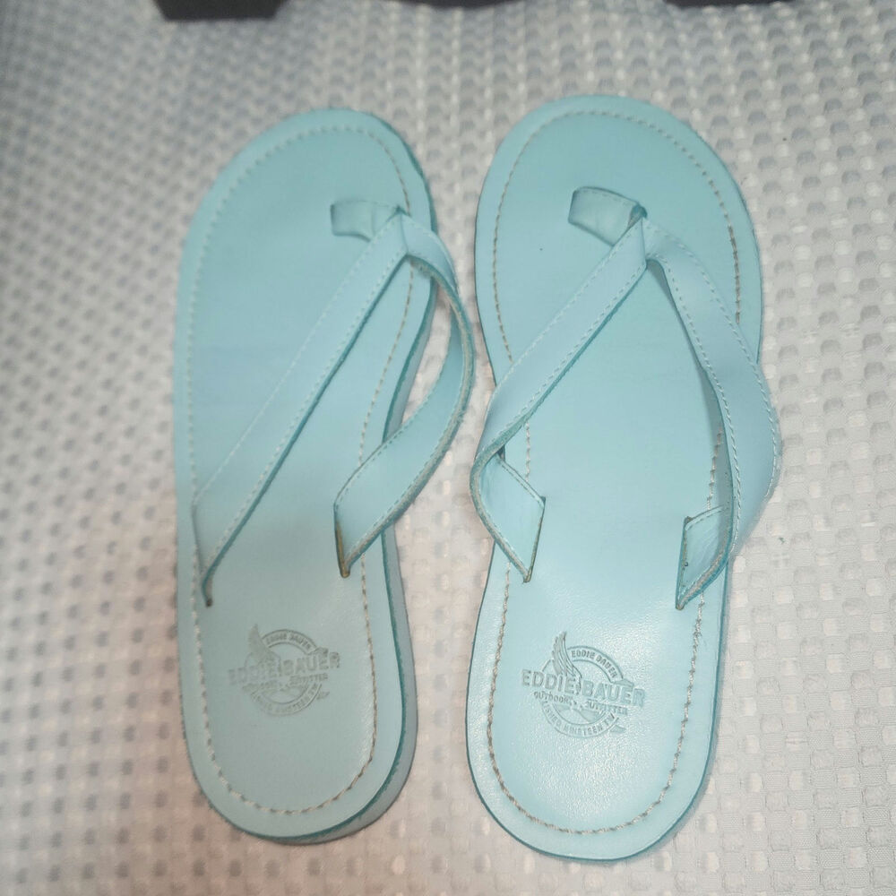 EDDIE BAUER EUC WOMENS SZ 6 LEATHER CASUAL SANDALS